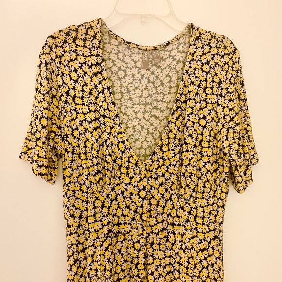 ASOS Floral Button Maxi Tea Dress - Picture 2 of 6